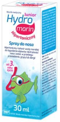 Rodzina Zdrowia Hydromarin Junior Hipertoniczny spray do nosa 30ml (5903769500925)