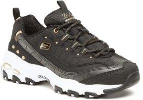 Sneakersy Skechers - Ladies Night 149267/BKGD Black/Gold