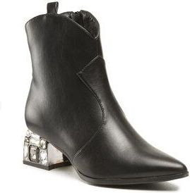 Menbur 23184-0001 Nero - Sandali con tacco Donna