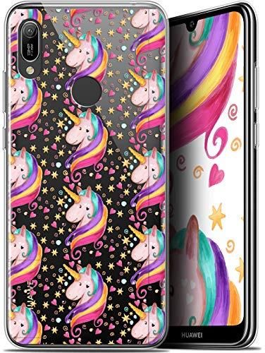DiaryTown 2 pezzi Cover per Huawei Y6 2019 (Honor 8A) Silicone orbida