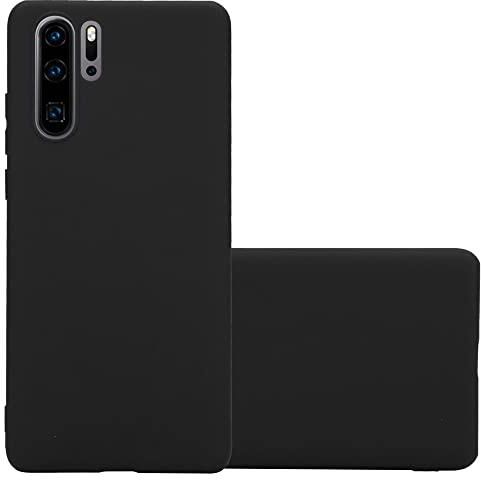 cadorabo Book Case works with Huawei P30 PRO in NIGHT BLACK - with Magnetic Closure, Stand Function and Card Slot - Wallet Etui Cover Pouch PU Leather
