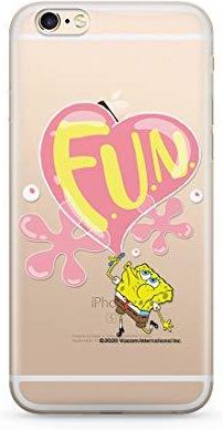 Ert Group Oryginalne I Oficjalnie Licencjonowane Etui Na Telefon Komórkowy Spongebob Do Iphone 6 Plus, Etui Z Tworzywa Sztucznego I Silikonu Tpu, Ch