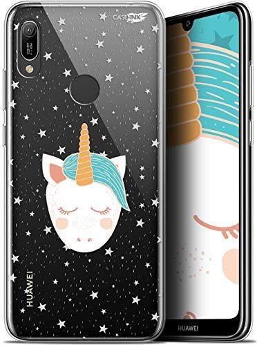 For Huawei Y6 Pro 2019 Flexible Soft Rubber Crystal Clear Slim Protective Jelly Cover With Reinforced Shockproof Corner Bumpers Transparent Case | PH