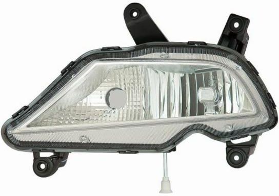 Lampa Przednia Reflektor Przeciwmgłowy Halogen Abakus 221 2055l Ue