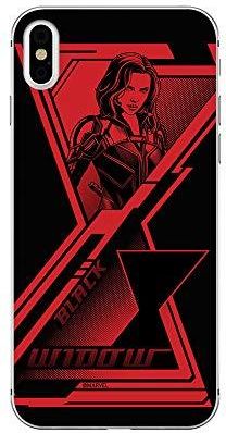 Ert Group Etui Na Telefon Apple Iphone X/Xs, Case Oryginalny I Oficjalnie Licencjonowany Przez Marvel, Wzór Czarna Wdowa 003, Optymalnie Dopasowane, P