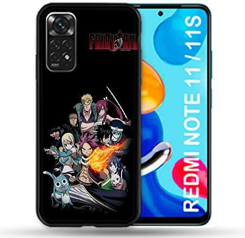 Custodia Cokitec Per Redmi Note 11 / 11S | Con Logo Fairy Tail | TPU Antigraffio | Made In France - 3