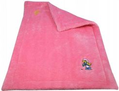 Zdjęcie Smerfy Miękki Różowy Kocyk Dla Dzieci Smerfetka - Serock