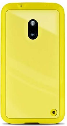 Puro Przezroczysta Tylna Obudowa Do Nokia Lumia 620 Żółte