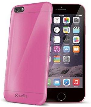 Celly Gelskin Cover Trasparente Anti-Urto Per IPhone 6 Plus E 6S Plus - Morbida Custodia In TPU, Adattabile E Resistente, Italiana