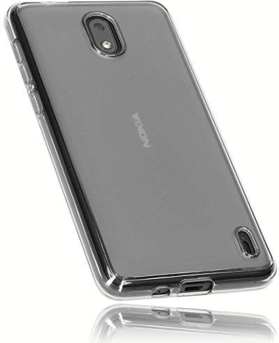 mumbi Custodia UltraSlim compatibile con Nokia 8, chiaro