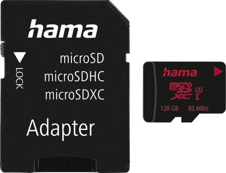 Hama Memory Pro 4K MicroSDXC 128 GB Class 10 UHS-I/U3 (1810)