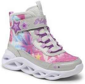 Trzewiki Skechers - Sweet Starz 302690L/SMLT Silver/Multi