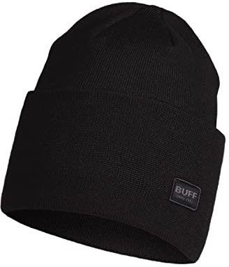 Buff Unisex NIELS dzianinowa czapka, czarna, jeden rozmiar