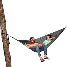 Zdjęcie Tatonka Hammock Podwójny Hamak Dla Dorosłych Szary Tytanowy 290x190cm - Wałbrzych