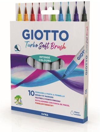 Fila Pisaki Pędzelkowe Giotto Turbo Soft Brush 10Szt. 426800
