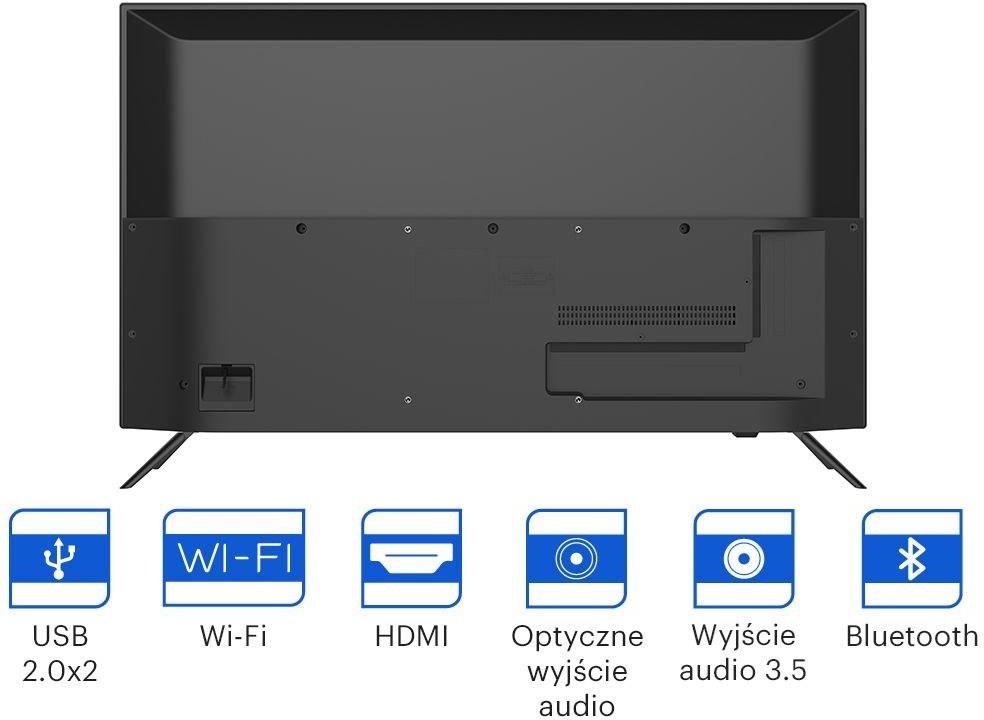 Telewizor Kivi 40F740NB 40 cali - Opinie i ceny na Ceneo.pl