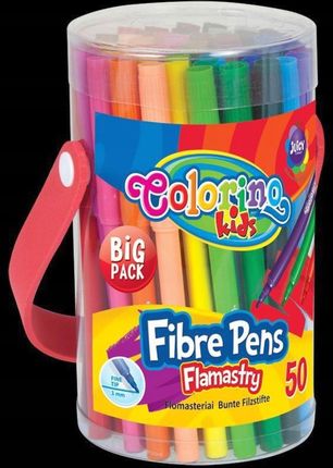 Colorino Flamastry Kolorowe Tuba 50Szt Dla Dzieci