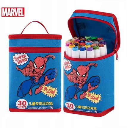 Marvel Pro Markery 30Szt Spiderman Dwustronne Alkoholowe