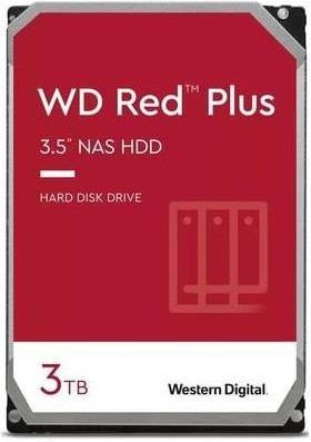 Western Digital Wd Red Plus 3Tb Sata 6Gb/S 3,5" 258Mb 7200Rpm (WD30EFPX)