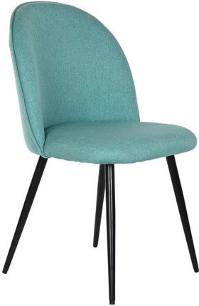 Dkd Home Decor Krzesło Do Jadalni Metal Poliester (50X52X84 Cm) 573313