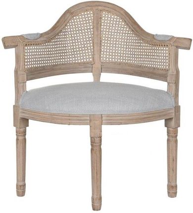 Dkd Home Decor Krzesło Jodła Poliester Jasnoszary (67X51X85 Cm) 573387