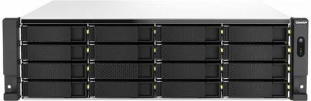 Serwer plików QNAP TS-h2287XU-RP-E2336-32G 22-bay, 3U,Intel Xeon E-2336 6C 12T 2.9GHz, 32 GB ECC DDR4, 2x10GBASE-T, 2x2.5GbE, 4xUSB 3.2, 3xPCIe, 2x55