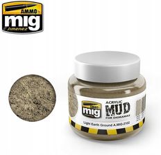 Zdjęcie Ammo Mig 2102 Acrylic Mud Light Earth Ground 250ml - Gniewkowo