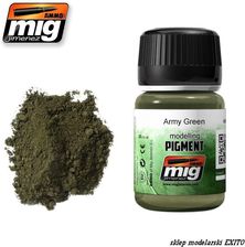 Zdjęcie Ammo Mig 3019 Army Green Pigment - Świdnica