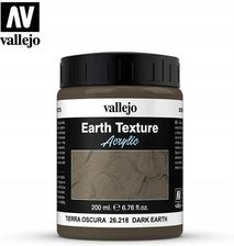 Zdjęcie Vallejo 26218 Dark Earth (Ciemna Ziemia) 200ml - Pierzchnica