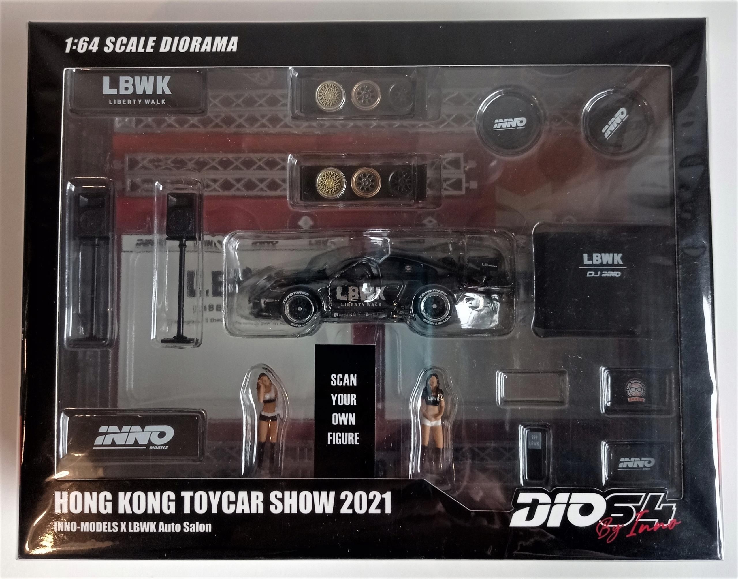 Lbwk Auto Salon Diorama 1:64 Lbwk Liberty Walk - Ceny i