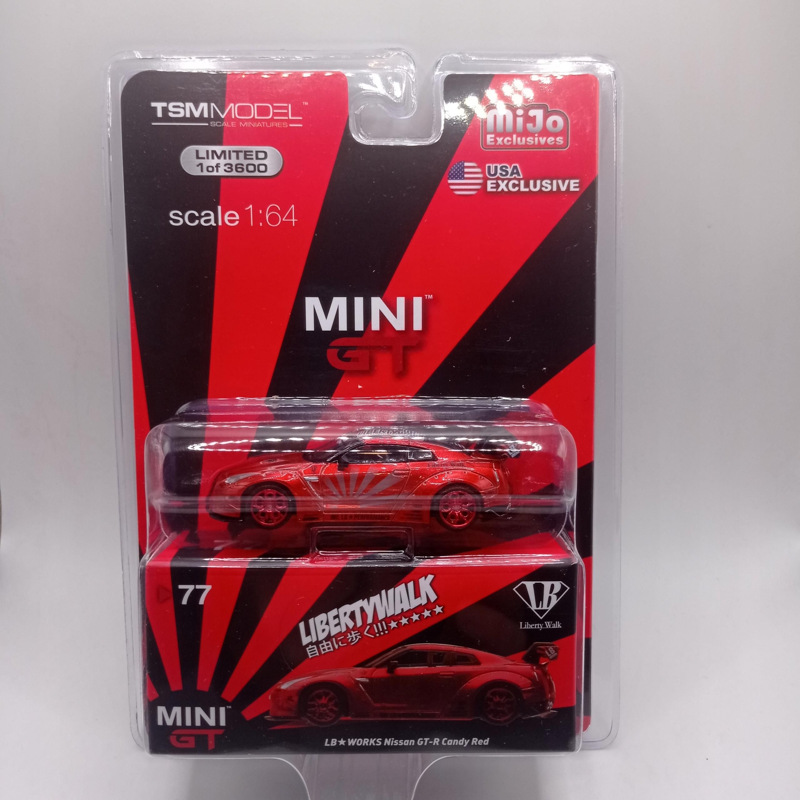 LB★WORKS Nissan GT-R Candy Red Mini Gt Lb Works Nissan Gt-r Candy Red 77 - Ceny i opinie - Ceneo.pl