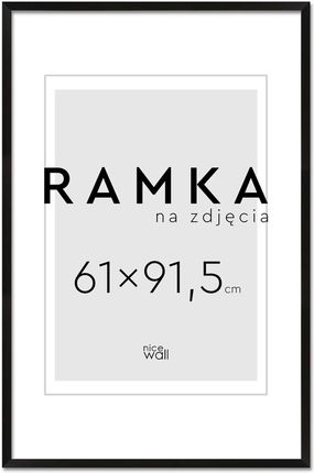 Rama na zdjęcia 61x91,5 cm 91,5x61 cm Czarna