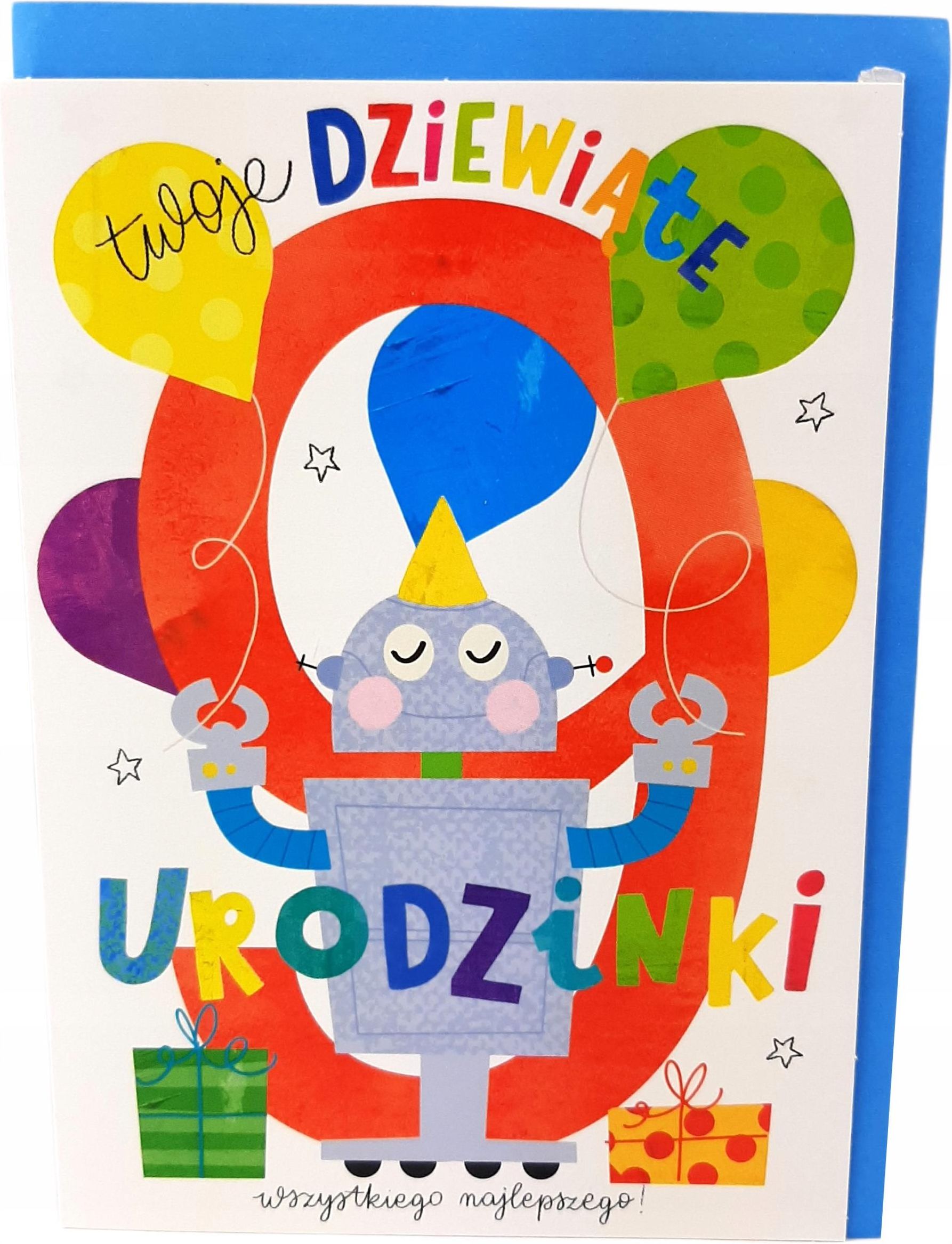 Prezent Na 9 Urodziny Dla Chłopca Karta Urodzinowa Karnet Na 9 Urodziny dla dzieci - Ceny i opinie - Ceneo.pl