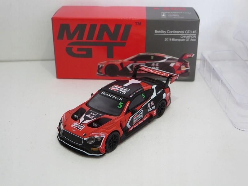 Mini Gt 1:64 Bentley Continental GT3 #5 Gt Asia 18 - Ceny i opinie