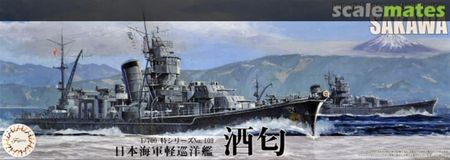 Fujimi TOKU-109 Japoński Lekki Krążownik Sakawa
