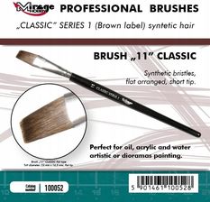 Zdjęcie Pędzel Mirage 100052 Płaski Professional SERIA1 11 - Świątniki Górne
