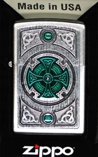 Zdjęcie Zapalniczka Zippo Celtic Green Cross 2005167 - Tarczyn