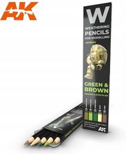 Zdjęcie AK-Interactive 10040 Green Brown effects set - Łomianki