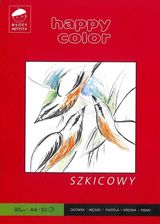 Zdjęcie Blok Szkicowy A4 50 k Happy Color 90 g szkicownik - Puszczykowo