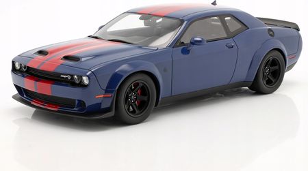 Miniature GT Spirit 1/18 - Dodge Challenger Super Stock - Bleue