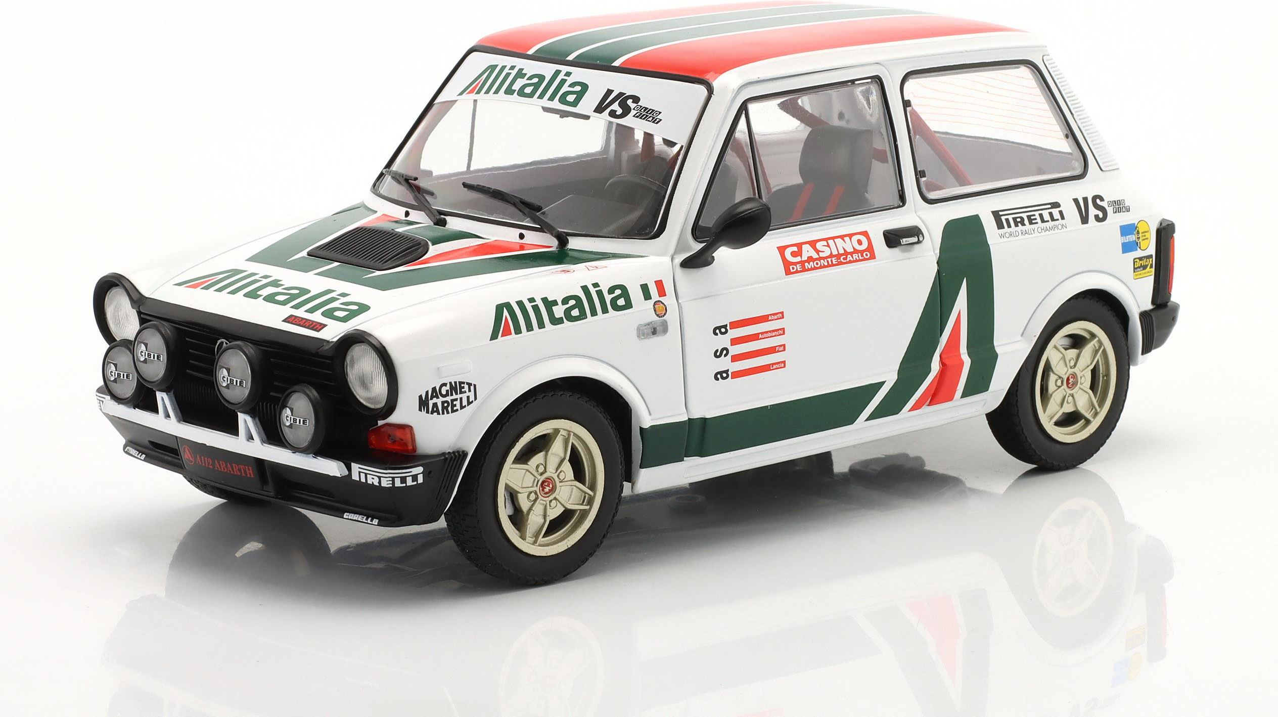 Autobianchi A112 Mk 5 Abarth Alitalia Solido 1 18 Ceny I Opinie Ceneo Pl