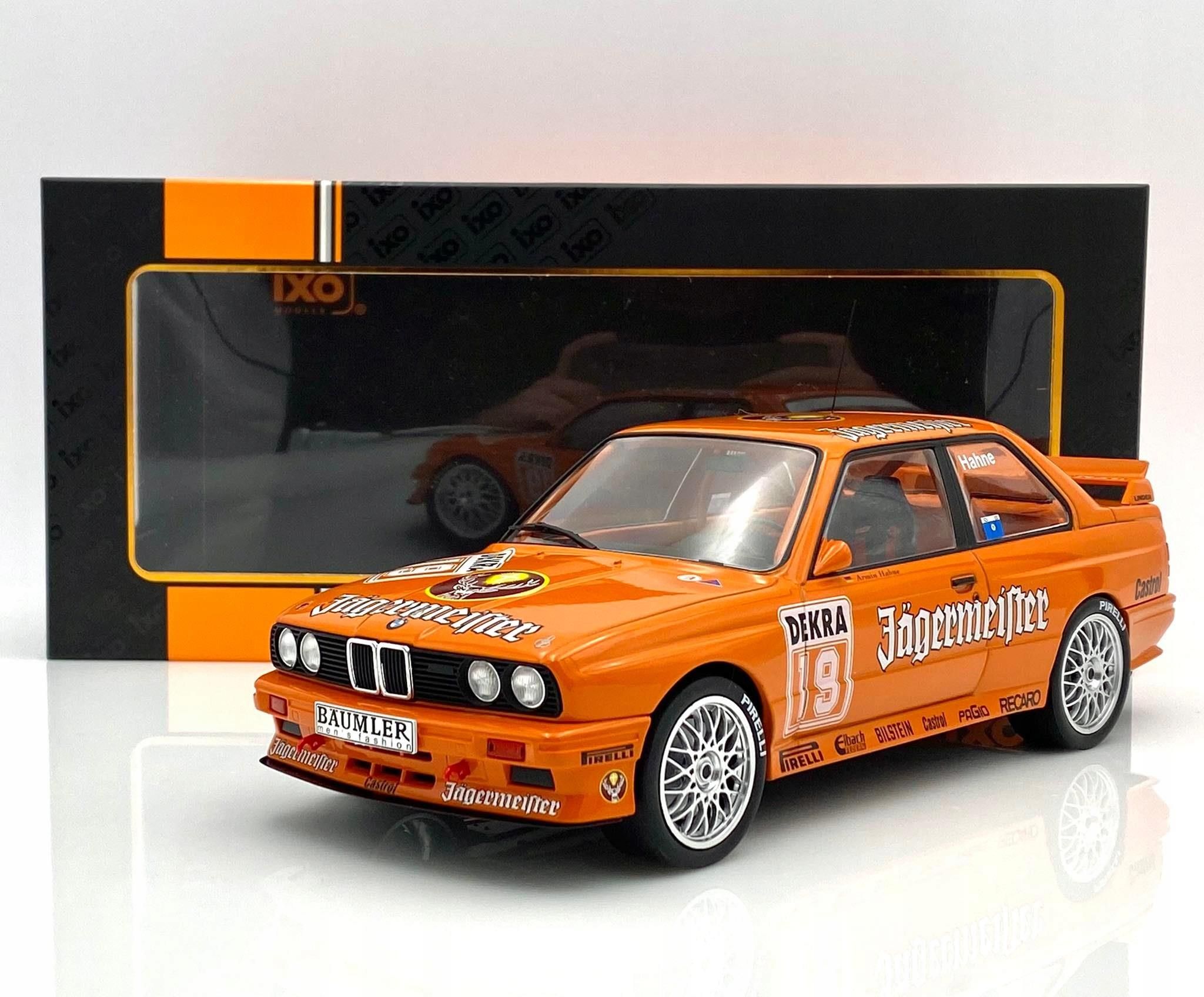 Bmw M3 (E30), #19, Jägermeister, Dtm Ixo 1:18 - Ceny i