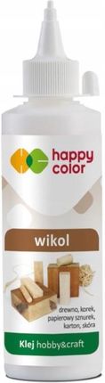 Klej Wikol premium, butelka 250g, Happy Color