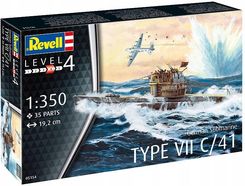 Zdjęcie Revell 05154 German Submarine Type VII C/41 1/350 - Koszalin