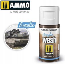 Zdjęcie Ammo Mig 0708 Dark Wash wash akrylowy 15 ml - Ostróda