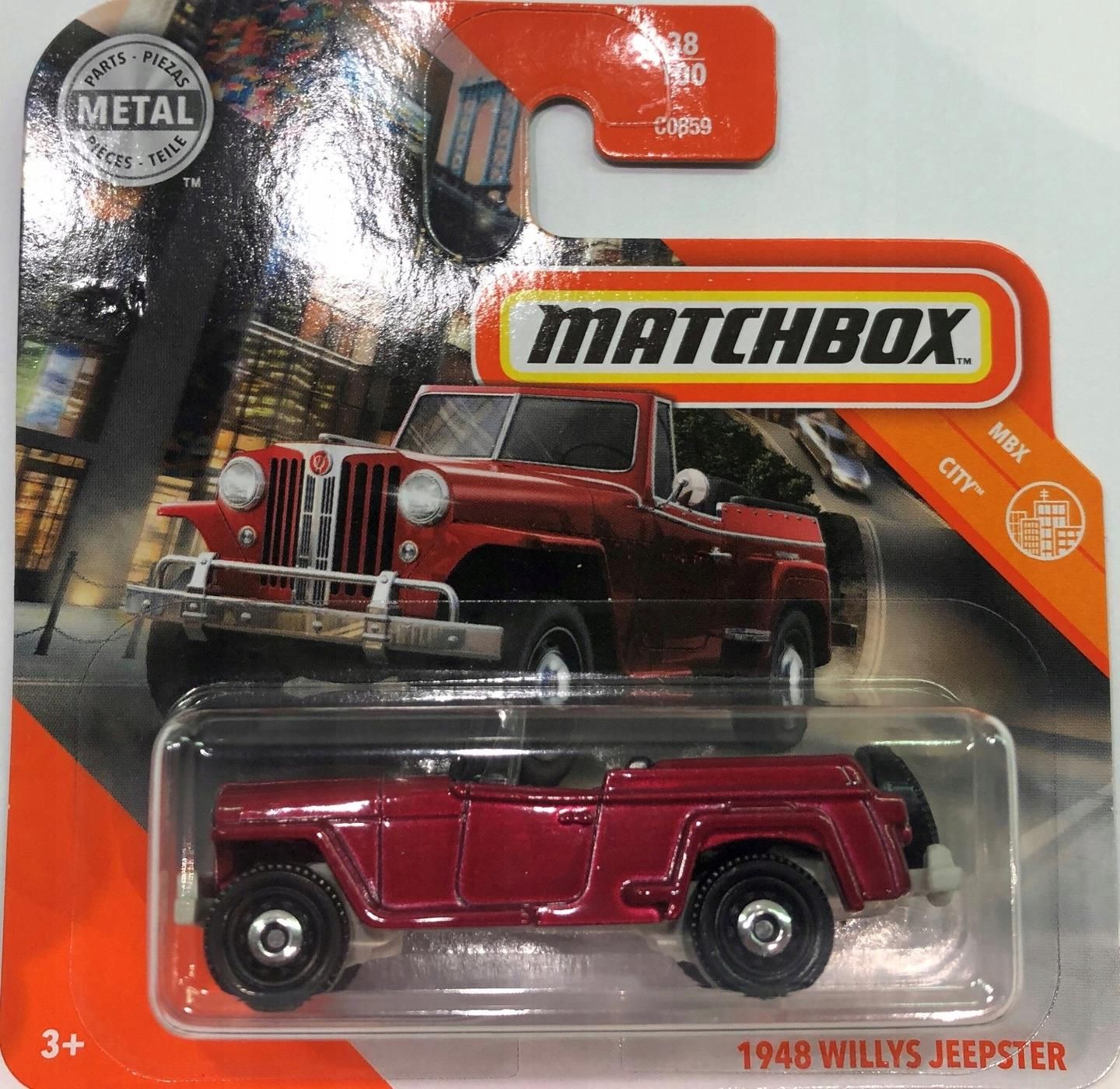 Mattel Matchbox Willys Jeepster C Gkm Ceny I Opinie Ceneo Pl