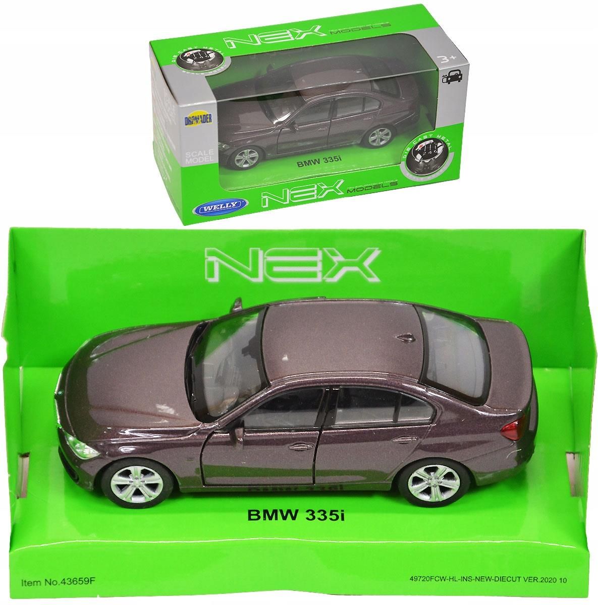 BMW 335I F30 2011 WELLY NEX MODELS 1/18 NEUVE EN BOITE EUR 46,00 - FR