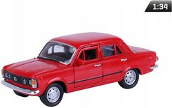 Zdjęcie Model 1:34, Prl Fiat 125P, Czerwony - Biskupiec
