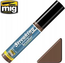 Zdjęcie Ammo Mig 1250 Streaking Brusher Medium Brown - Serock