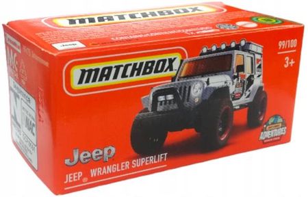 Matchbox Jeep Wrangler Superlift – Modellino Auto Giocattolo Portatile - 3